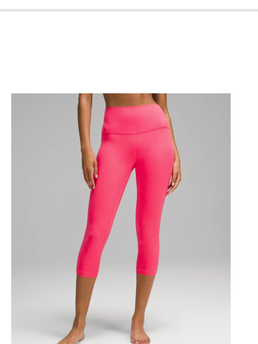 lululemon athletica Align High Rise Crop 21’